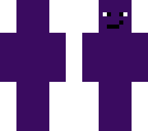 smirking purple