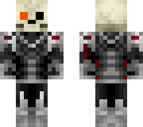 fire runic skull