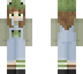 frog overalls differ hat pattern