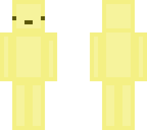 it's yellow