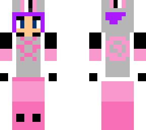 minecraft girl pink skin