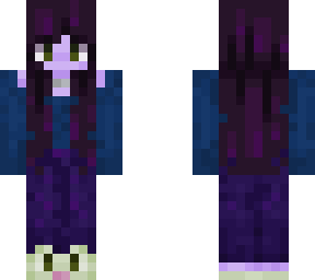 plum hair froggie slippers theme colourwave
