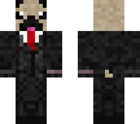 pug in a suit