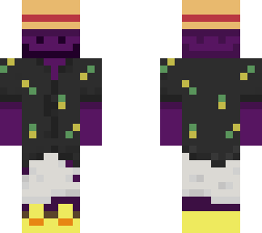 purple skin