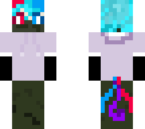 teal pink and blue demon abracadabra