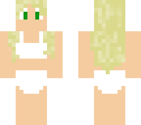 white bakini