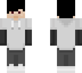 white hoodie boy