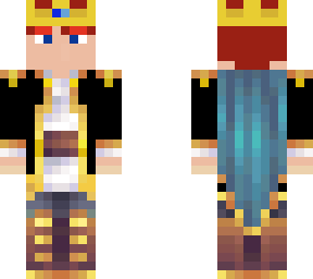 black royal king