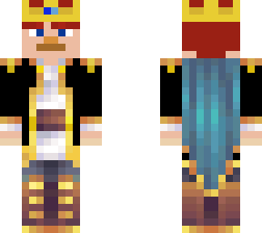 black royal king