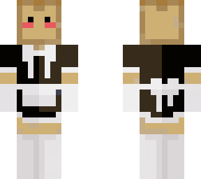 bread in a maid outfit(requested)