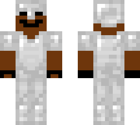 coloured man with iron armour