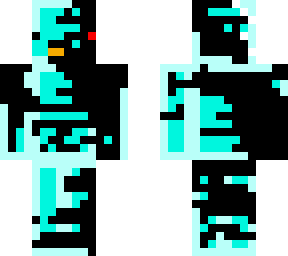 corrupted cyan boi