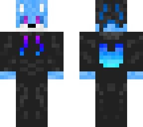 dark choltes & blue furry