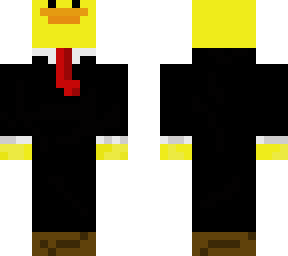 duck in a suit (not mine)