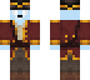 ghost fox as a pirate