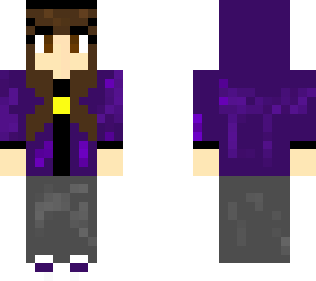 girl in purple hood
