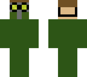 my gas mask template