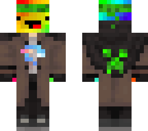 rainbow derp trench coat fixed
