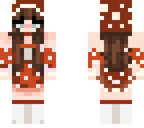 red mushroom girl
