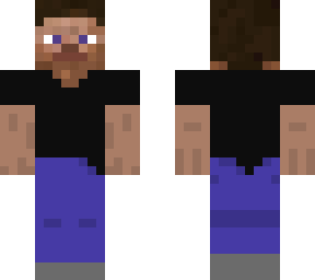 steve con camiseta oscura / steve in a dark shirt