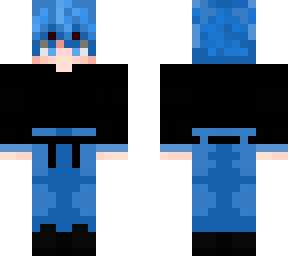 blue haired guy