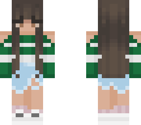 green cute outfit