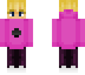 pink hoodie
