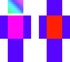 rainbow face