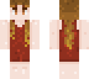 red dress