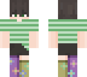 stripy flower boy