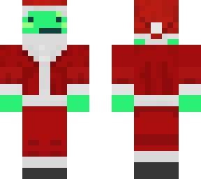 turtle in a santa suit