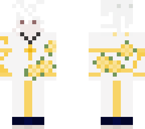 whitest haired priest