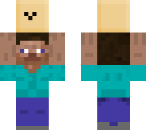 _ . - steve holding potato - . _