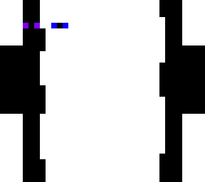 enderman whiteblack