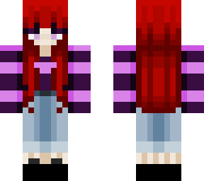girl /w purple sweater