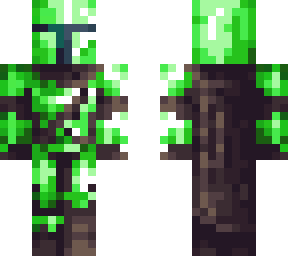 green mandalorian (recoloured skin)