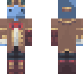 old blue man