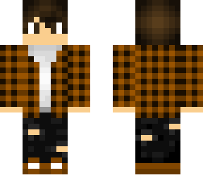 orange flannel