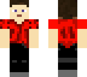 stay calm steve (red shirt and black pants