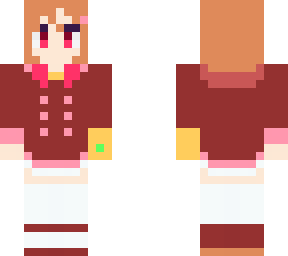 anime girl in unevitable(comissioned by friend)