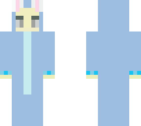 bunny girl in a onesie