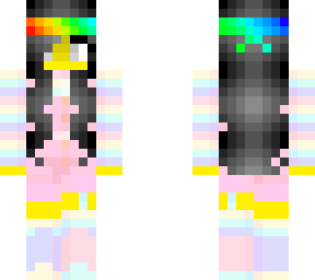 female - rainbow outfit - rainbow headband