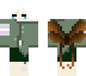 moth in shorts