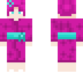 pink yukata