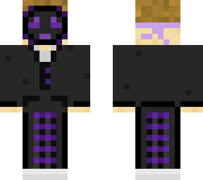 purple guy with mask