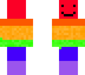 rainbow skin