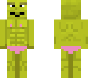 shrek in undiess