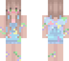 smiley artfest skin with flower 2023