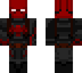 the red hood. (without trench coat).