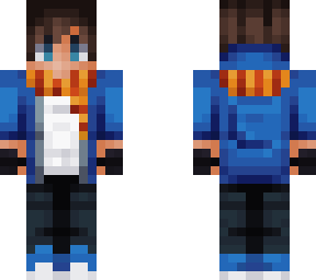 - blue jacket, better version -